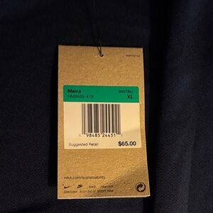 Nike Men's Navy Shirt XL